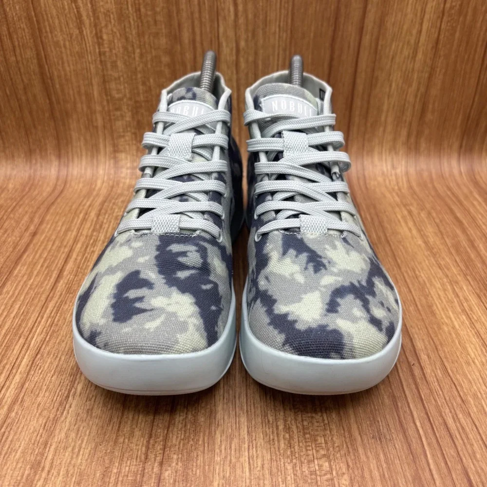 NOBULL High Top Canvas Trainers Women 7 Tie Dye Athletic Sneakers‎